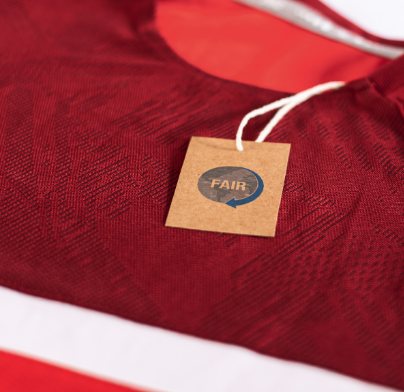 Our Team for a better World Etikett